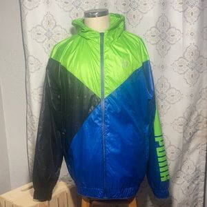 Puma Weather Resistant Track Jacket. Great Rain Protection.
